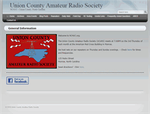 Tablet Screenshot of nc4uc.org